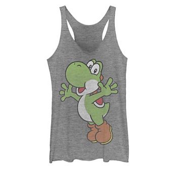 Juniors' Nintendo Super Mario Yoshi Classic Jump Graphic Tank Top