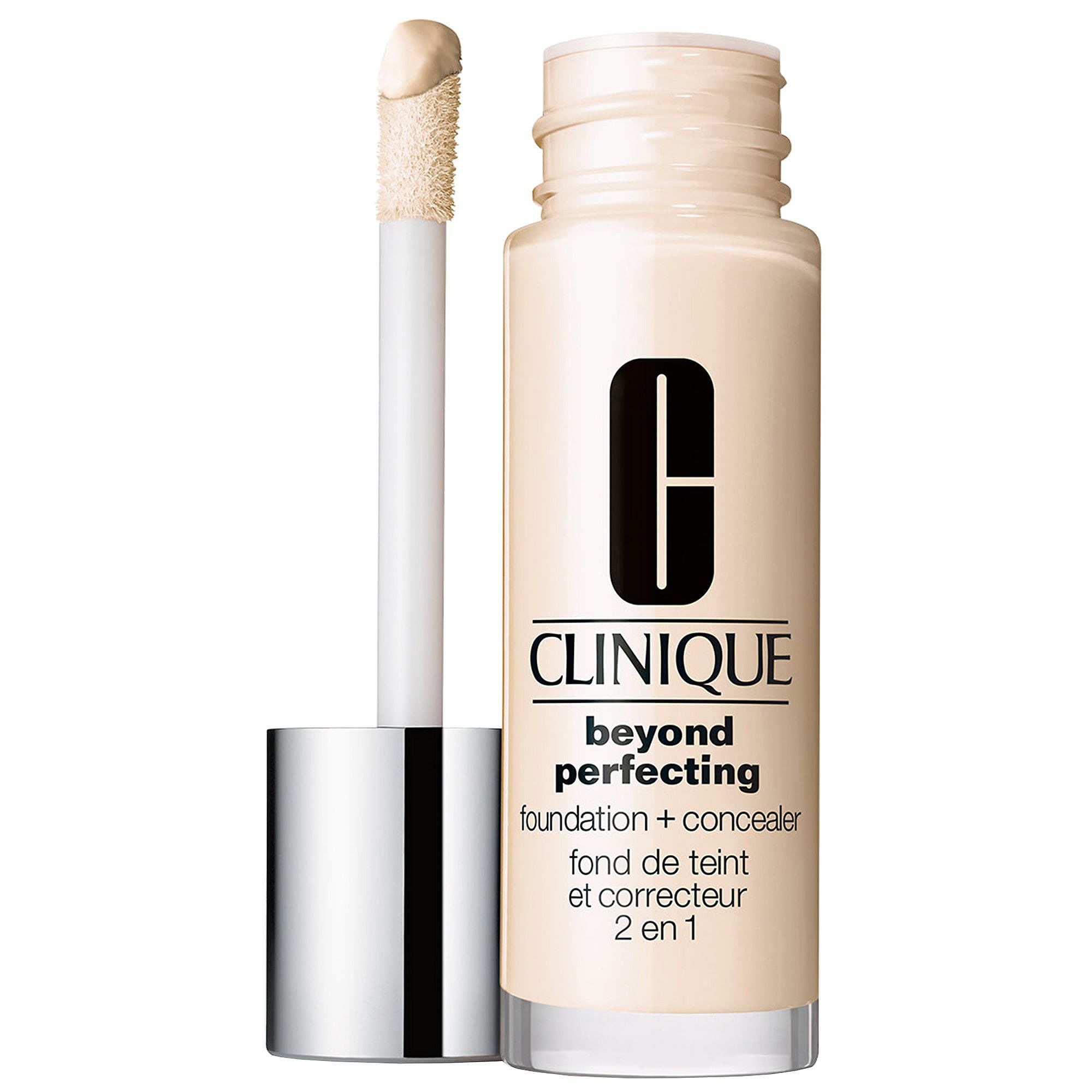 CLINIQUE Beyond Perfecting Foundation + Concealer, Size: 1 FL Oz, 0.5 White