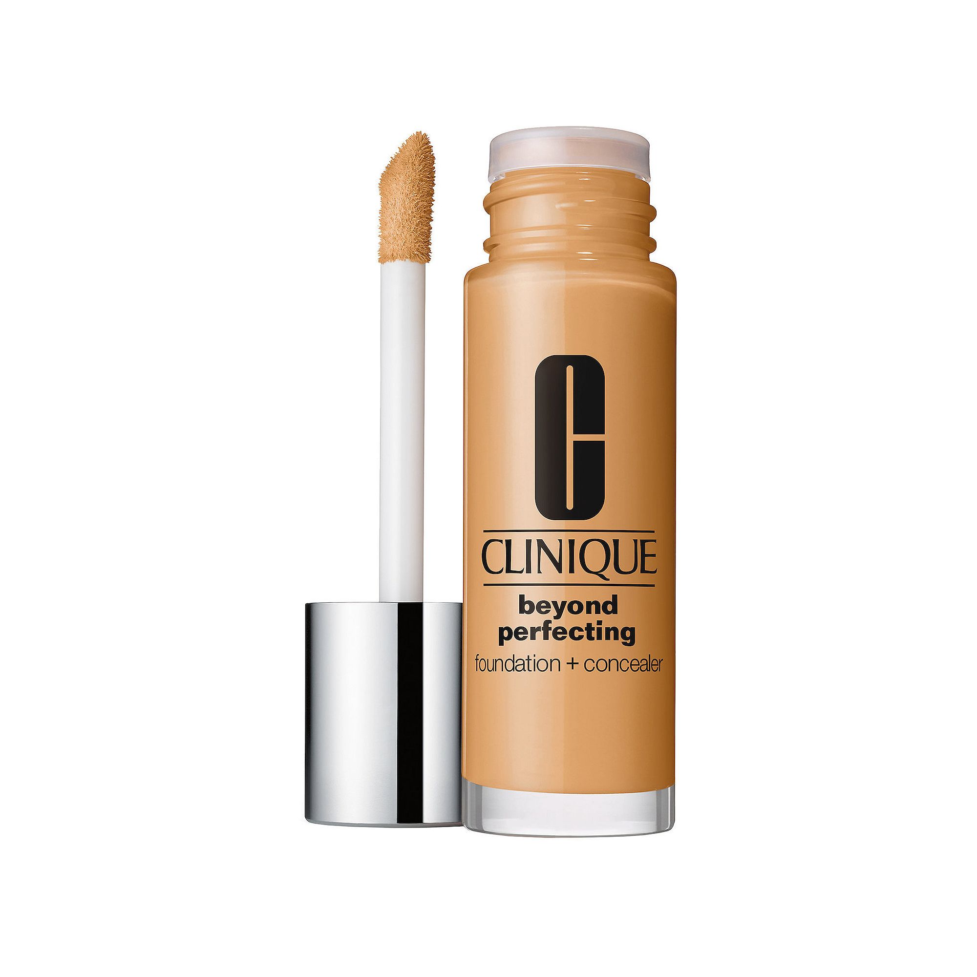 CLINIQUE Beyond Perfecting Foundation + Concealer, Size: 1 FL Oz, 54 Honey 