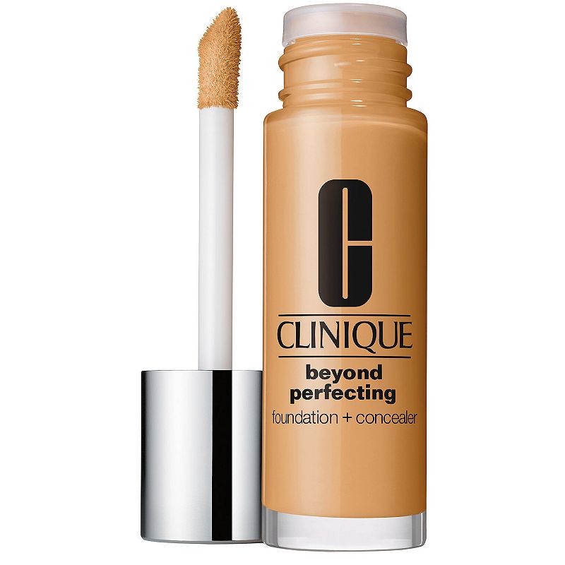 CLINIQUE Beyond Perfecting Foundation + Concealer, Size: 1 FL Oz, 54 Honey Wheat