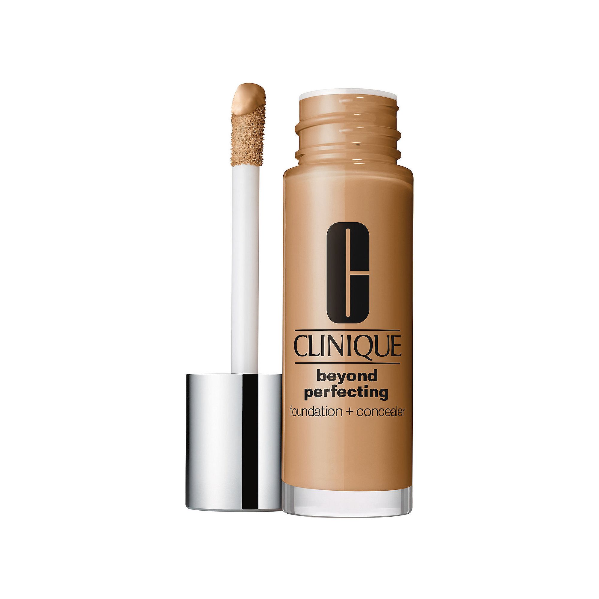 CLINIQUE Beyond Perfecting Foundation + Concealer, Size: 1 FL Oz, 90 Brown
