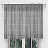 Duck River Textile Wren Plaid Window Curtain Kitchen Set