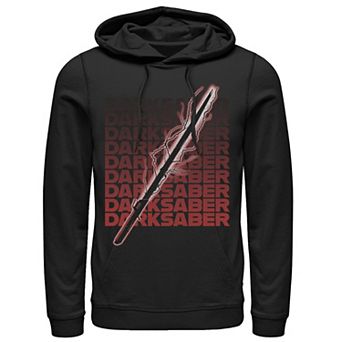 Men's Star Wars The Mandalorian The Darksaber Word Stack Hoodie