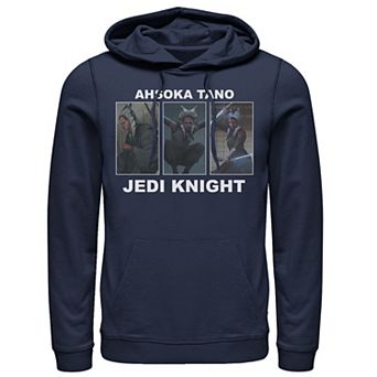 Men's Star Wars The Mandalorian Ahsoka Tano Jedi Knight Portrait Panels Hoodie