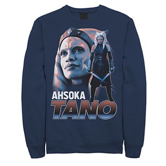 Men's Star Wars The Mandalorian Ahsoka Tano Collage Portrait Sweatshirt