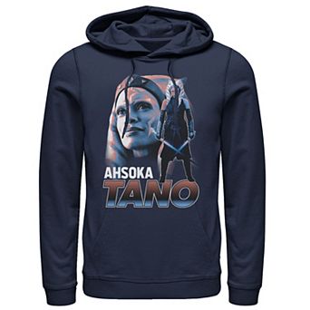Men's Star Wars The Mandalorian Ahsoka Tano Collage Portrait Hoodie