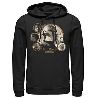 Men's Star Wars The Mandalorian Circle Portraits Hoodie