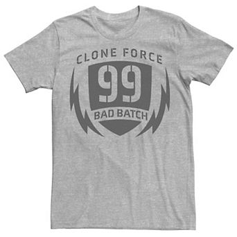 Men's Star Wars The Bad Batch Clone Force 99 Badge Tee