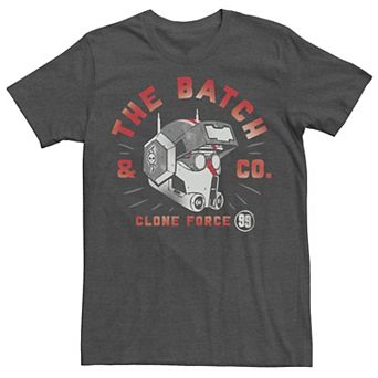 Men's Star Wars The Bad Batch & Co. Clone Force Logo Tee
