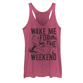 Disney's Sleeping Beauty Juniors' The Weekend Tank Top