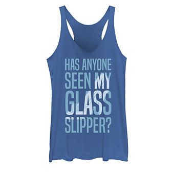 Disney's Cinderella Juniors' Missing Slipper Graphic Tank Top