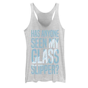 Disney's Cinderella Juniors' Missing Slipper Graphic Tank Top