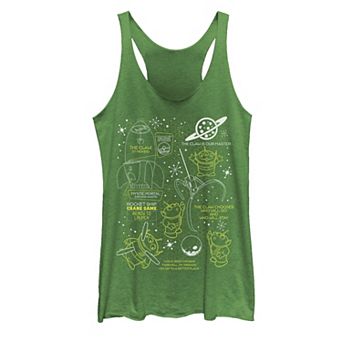 Disney / Pixar's Toy Story Juniors' Aliens Claw Master Map Tank Top