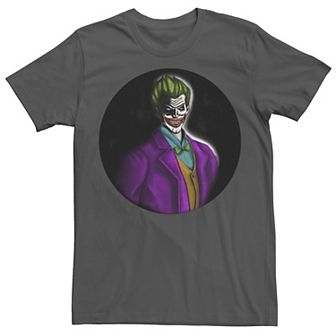 Men's DC Fandome The Joker Dark Circle Portrait Tee