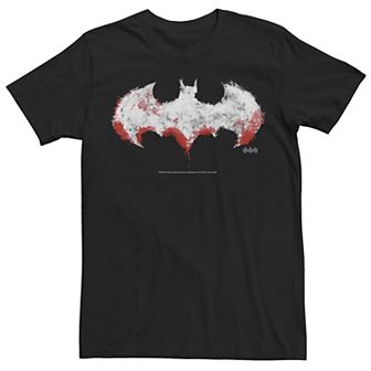 Men's DC Fandome Batman Watercolor Logo Tee