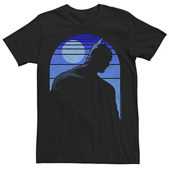 Men's DC Fandome Batman Retro Moonlight Silhouette Tee