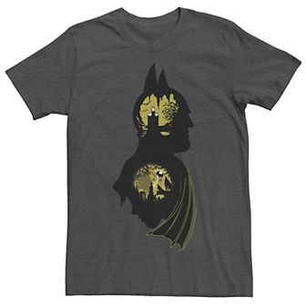 Men's DC Fandome Batman Bat Cave Silhouette Fill Tee