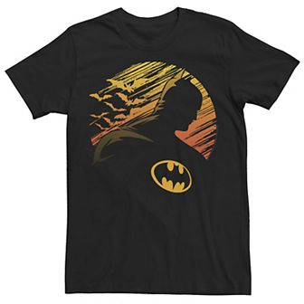 Men's DC Fandome Batman Sunset Silhouette Tee