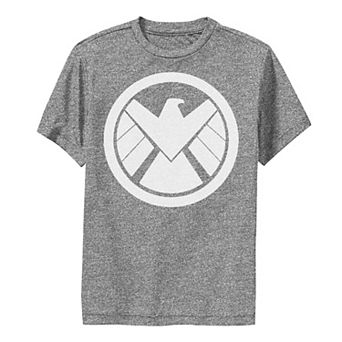 Boys 8-20 Marvel Agents of S.H.I.E.L.D. Grungy Logo Vintage Performance Graphic Tee
