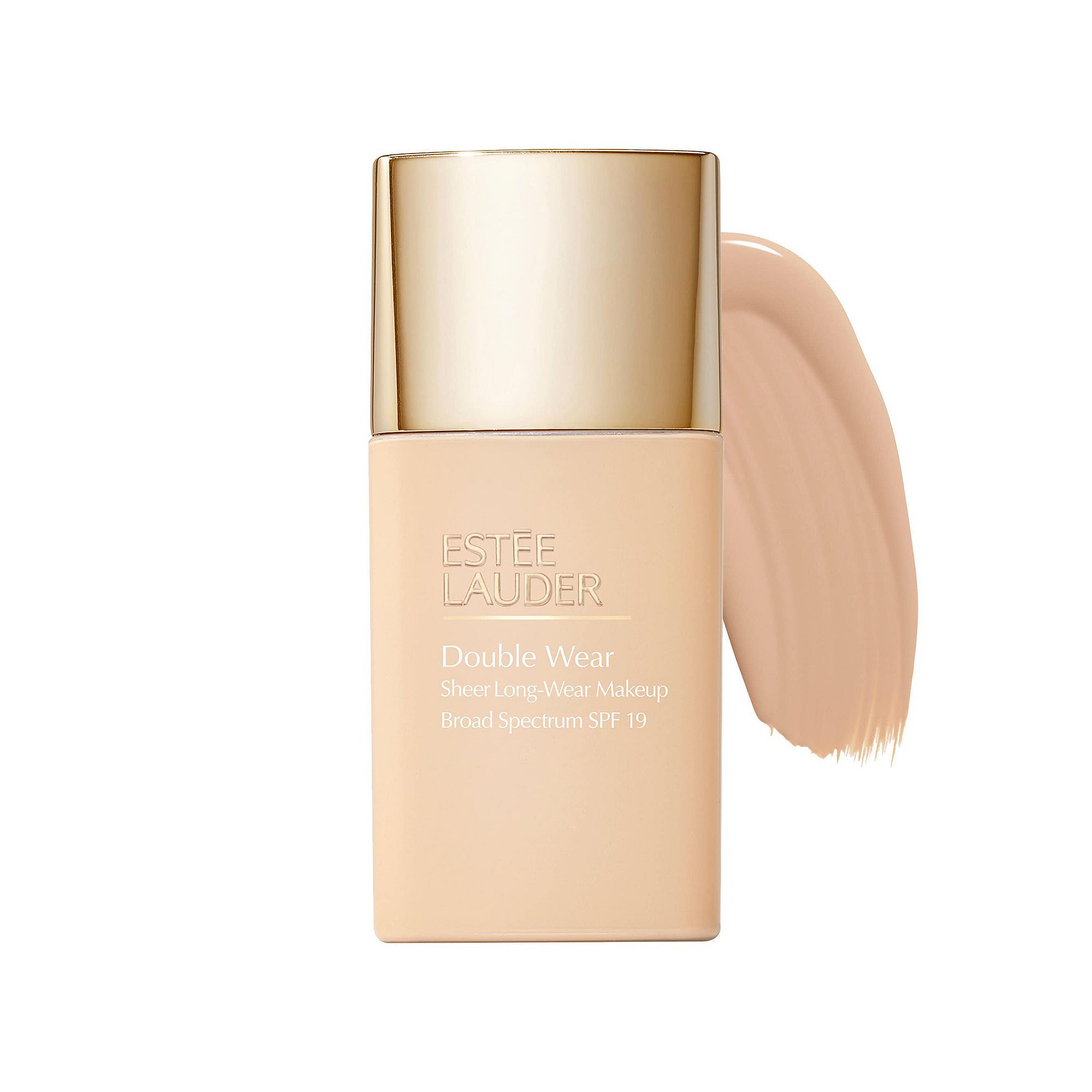 Estee Lauder Double Wear Sheer Long-Wear Makeup SPF 19, Size: 1 Oz, 1n1 Ivo