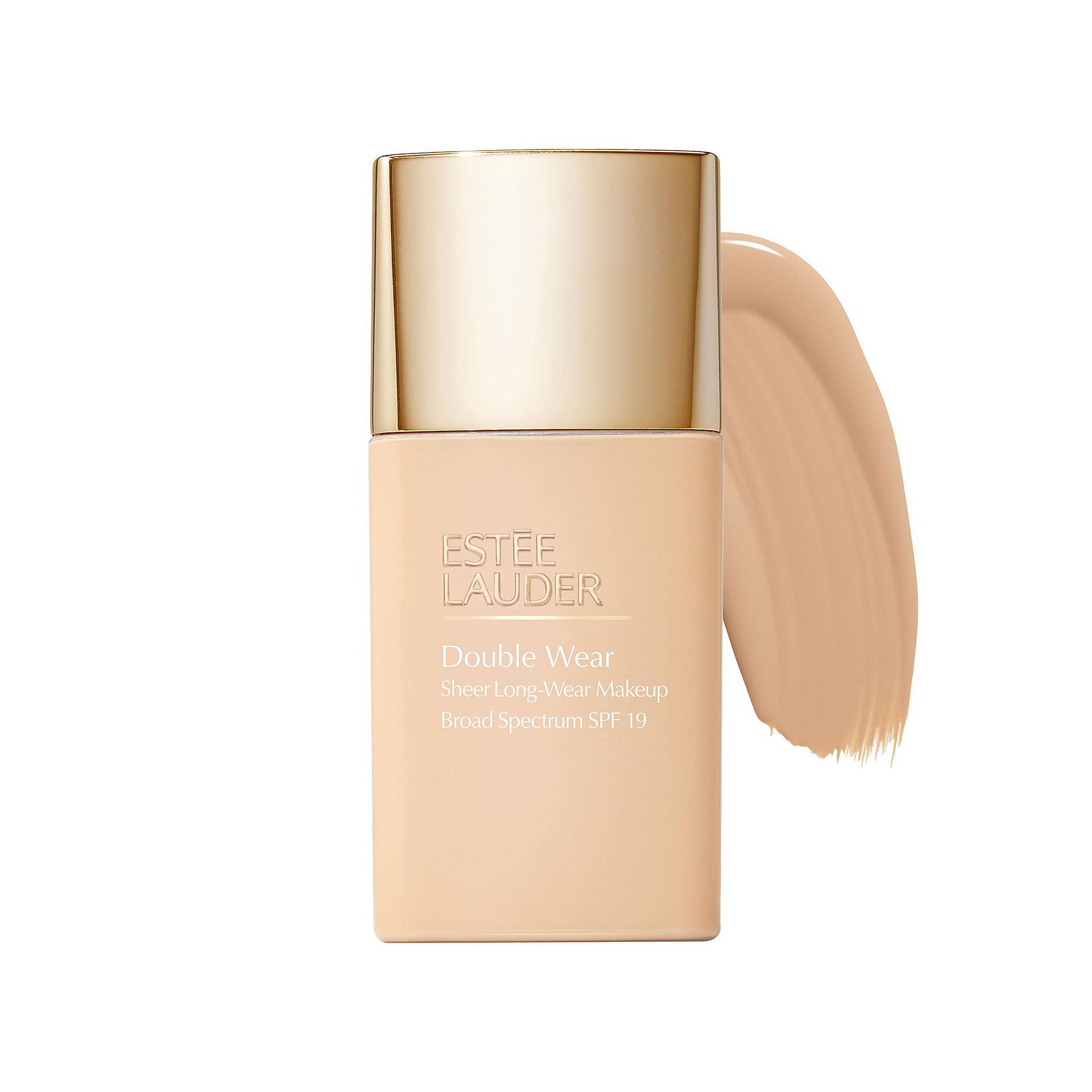 Estee Lauder Double Wear Sheer Long-Wear Makeup SPF 19, Size: 1 Oz, 1w1 Ivo