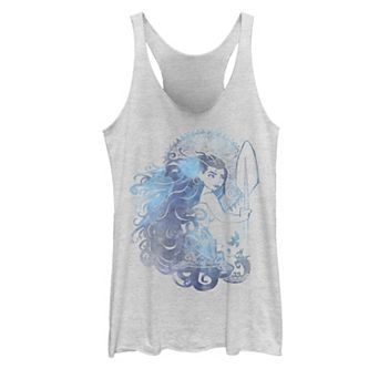 Disney's Moana Juniors' Island Princess Sea Ocean Hair Tank Top