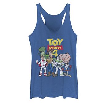 Disney / Pixar's Toy Story 4 Juniors' New Group Shot Movie Logo Poster Tank Top