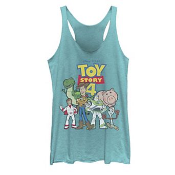 Disney / Pixar's Toy Story 4 Juniors' New Group Shot Movie Logo Poster Tank Top