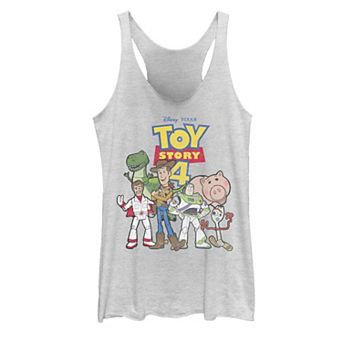 Disney / Pixar's Toy Story 4 Juniors' New Group Shot Movie Logo Poster Tank Top