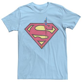 Men's DC Fandome Superman In Flight Logo Tee