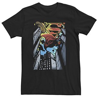Men's DC Fandome Superman Of Metropolis Poster Tee