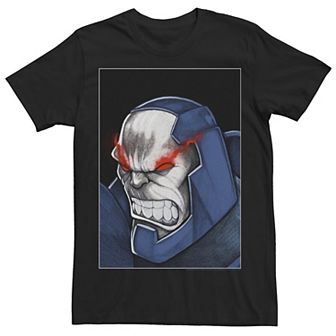 Men's DC Comics Fanart Superman Darkseid Portrait Tee
