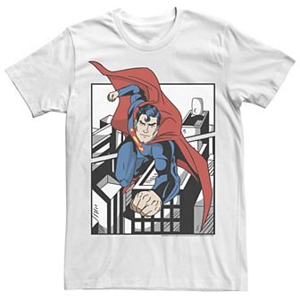 Men's DC Fandome Superman Flight Poster Tee