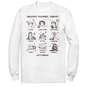 Men's Star Wars Feelings Group Poster Tee