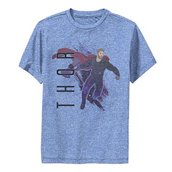 Boys 8-20 Marvel Avengers Endgame Thor Galaxy Painted Performance Graphic Tee