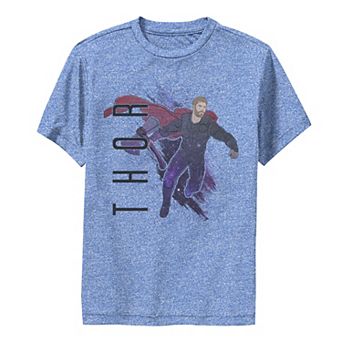 Boys 8-20 Marvel Avengers Endgame Thor Galaxy Painted Performance Graphic Tee