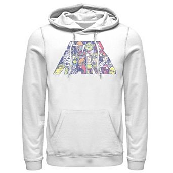 Men's Star Wars Logo Character Fill Hoodie