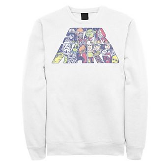 Men's Star Wars Logo Character Fill Sweatshirt