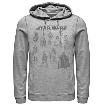 Men's Star Wars Character Chart Hoodie