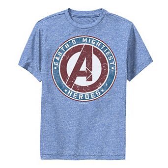 Boys 8-20 Marvel Avengers Earth's Mightiest Heroes Performance Graphic Tee