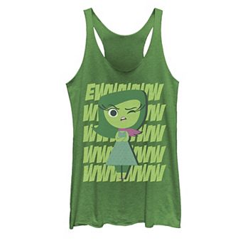 Disney / Pixar's Inside Out Juniors' Disgust Ew Tank Top