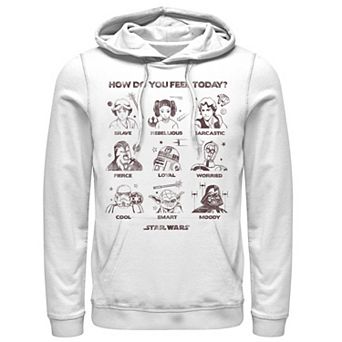 Men's Star Wars Feelings Group Poster Hoodie