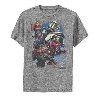 Boys 8-20 Marvel Avengers Endgame Thano's Enemies Poster Performance Graphic Tee