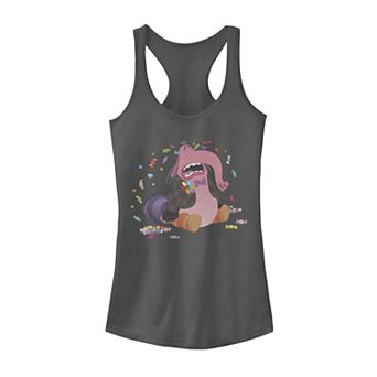 Disney / Pixar's Inside Out Juniors' Bing Bong Crying Candy Tank Top