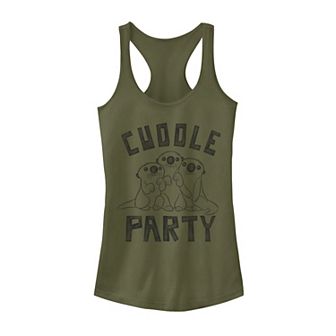 Juniors' Disney / Pixar Finding Dory River Otters "Cuddle Party" Tank Top