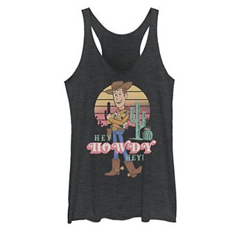 Disney / Pixar's Toy Story 4 Juniors' "Hey Howdy Hey" Retro Portrait Tank Top