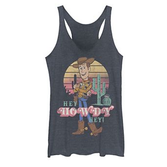 Disney / Pixar's Toy Story 4 Juniors' "Hey Howdy Hey" Retro Portrait Tank Top