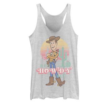 Disney / Pixar's Toy Story 4 Juniors' "Hey Howdy Hey" Retro Portrait Tank Top