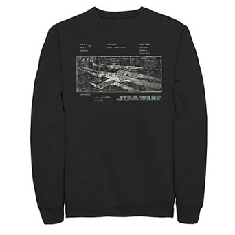 Men's Star Wars X-Wing Concept Panel Sweatshirt