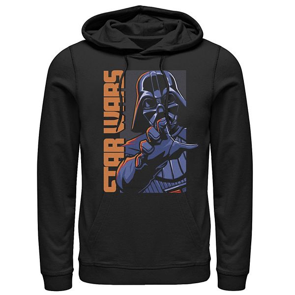 Men s Star Wars Darth Vader Reach Poster Hoodie